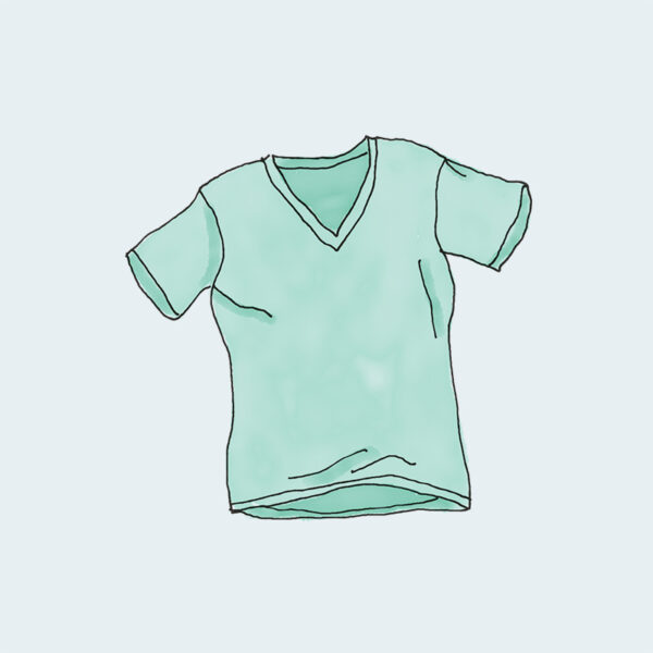 V-Neck T-Shirt - Bild 2